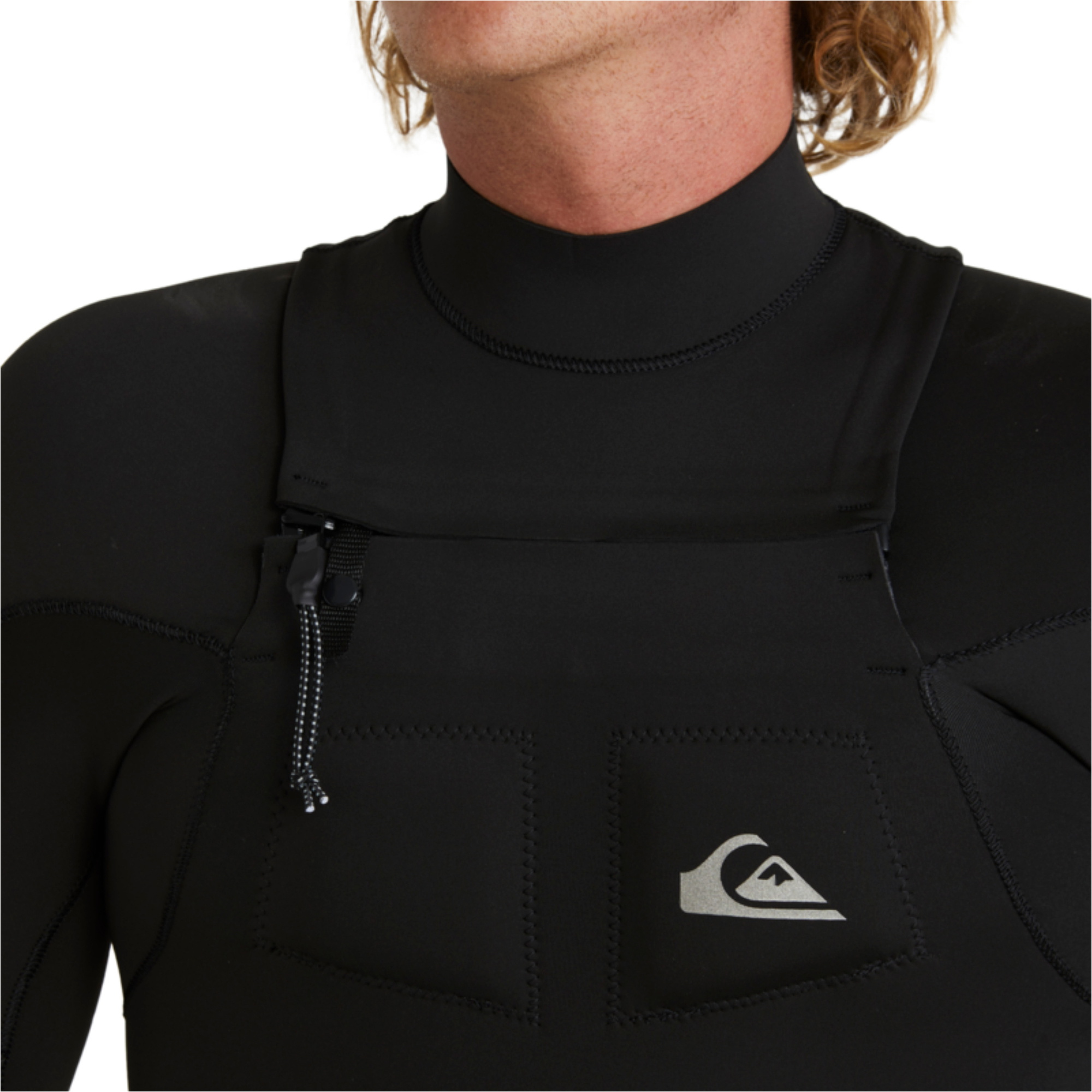 2026 Quiksilver Hommes Highline Pro Impact Spring Manches Longues Shorty EQYWP03012 - Black